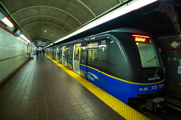 Granville SkyTrain Station - Photo by Len