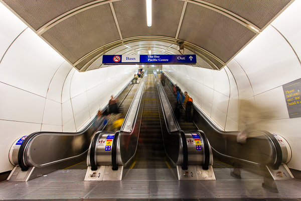 Granville SkyTrain Station - Photo by Len
